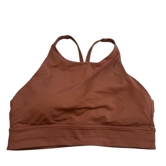 Lululemon x Soul Cycle Ride & Reflect long line high neck Sports Bra size 10 - Picture 4 of 8